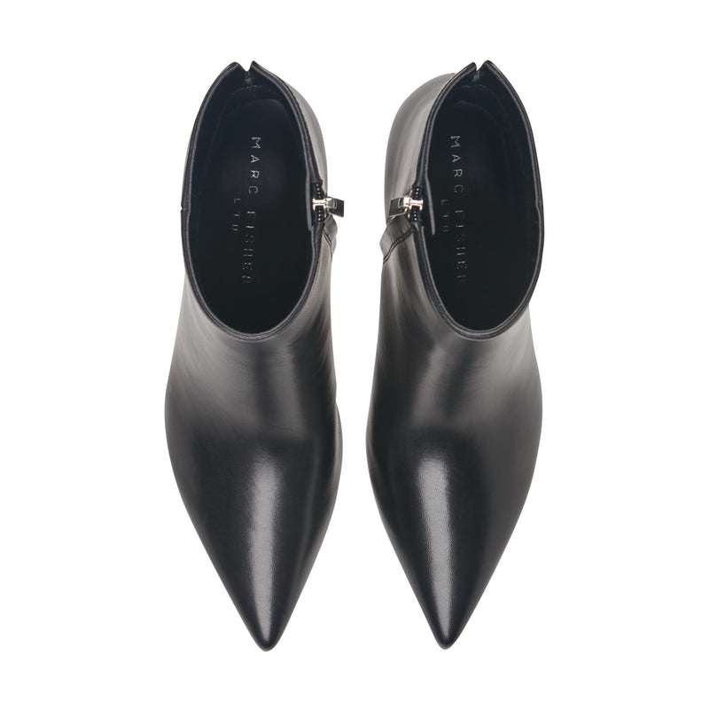 Francy Kitten Heel Leather Bootie