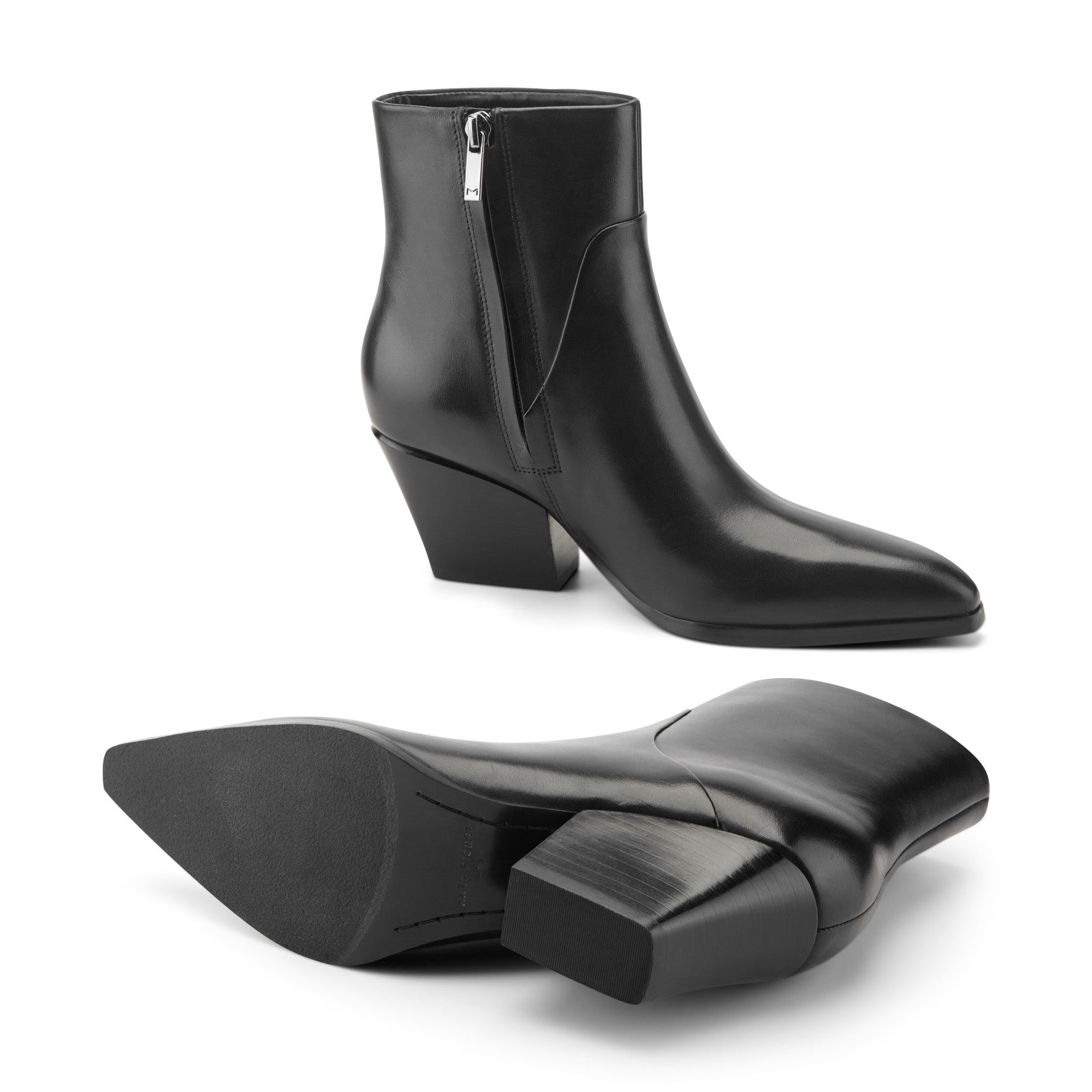 Tarel Leather Ankle Bootie