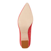 Zala Block Heel Pointy Toe Pump
