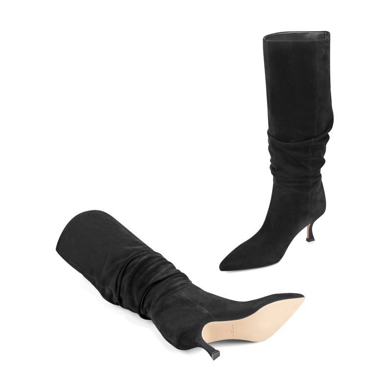 Vinter Leather Slouch Boot