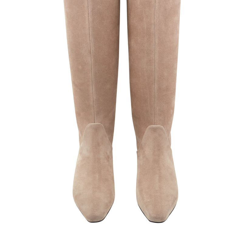 Dalli Leather Flat Boot