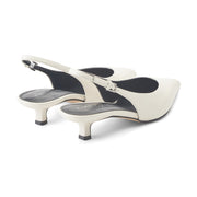 Luciey Kitten Heel Slingback Pump
