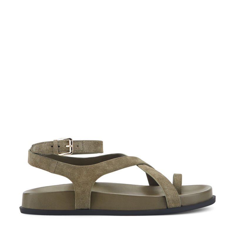 Bevy Footbed Leather Sandal