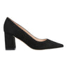 Zala Block Heel Pointy Toe Pump