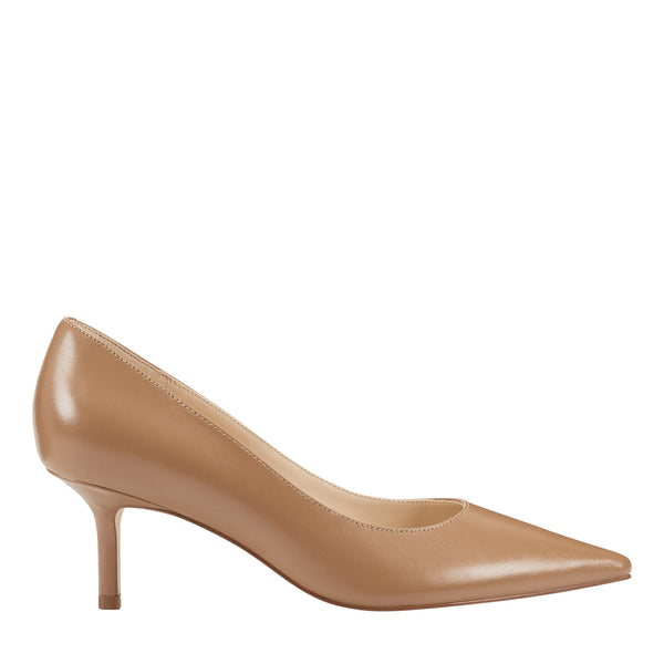 Women's Alola Pump - Medium Natural Leather | Marc Fisher Footwear