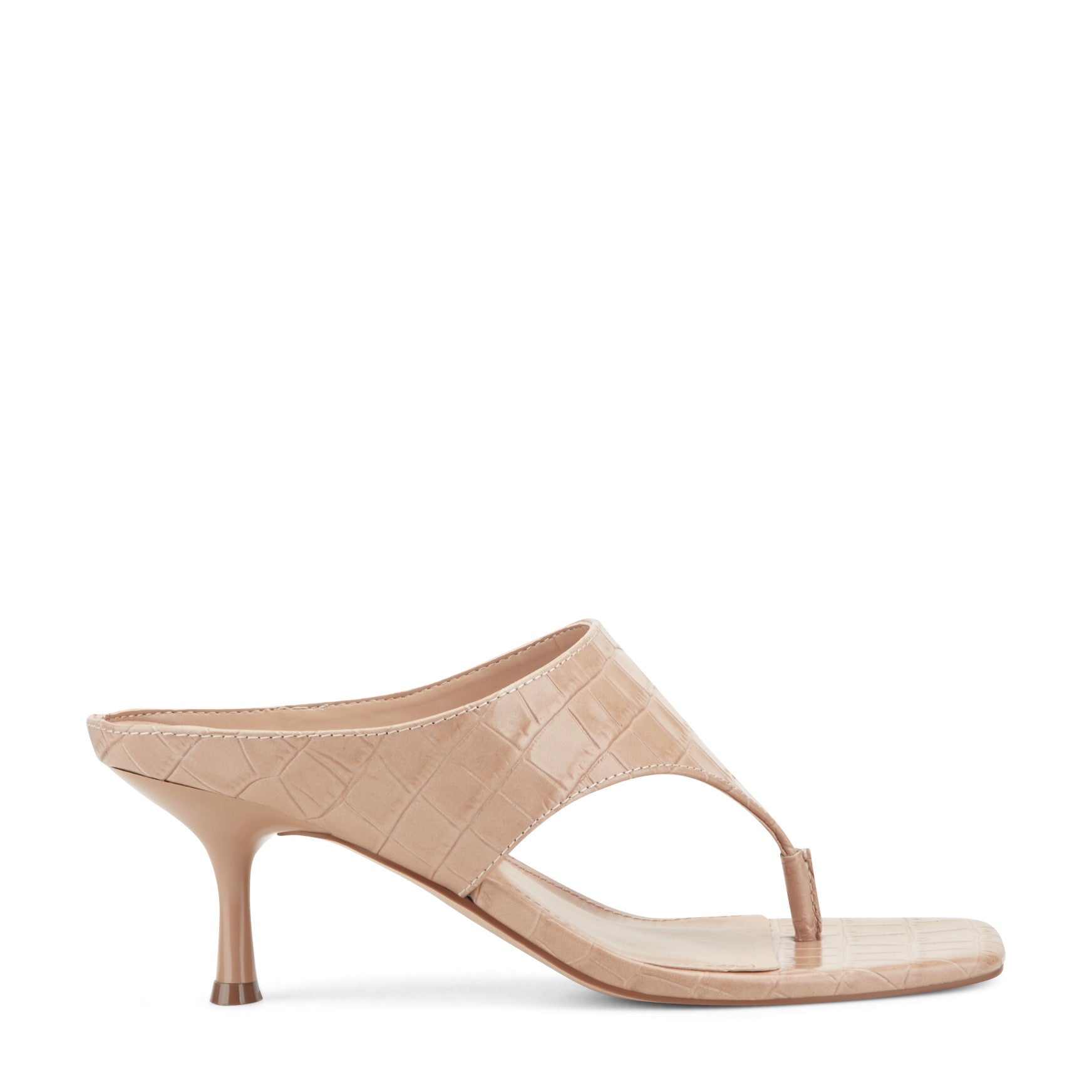 Adia Leather Thong Sandal