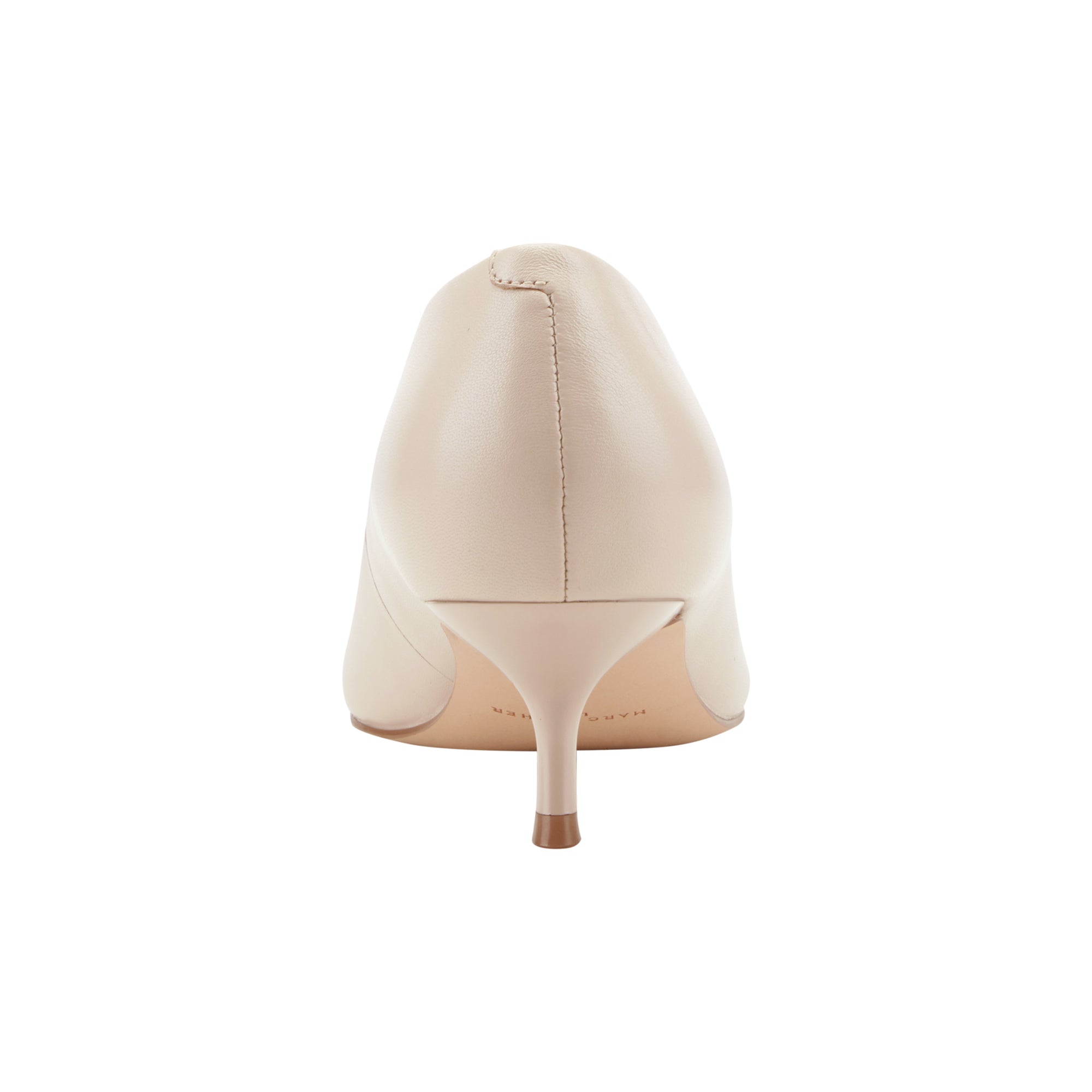 Calynna Leather Kitten Heel Pump