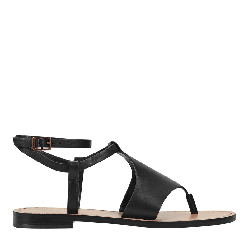Lille Thong Flat Leather Sandal