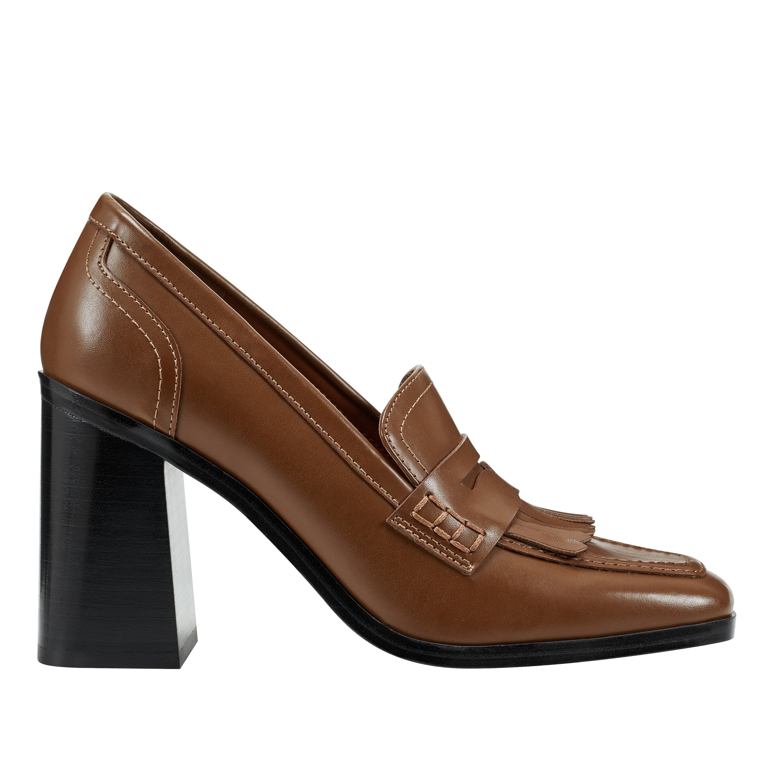 Hamish Block Heel Loafer