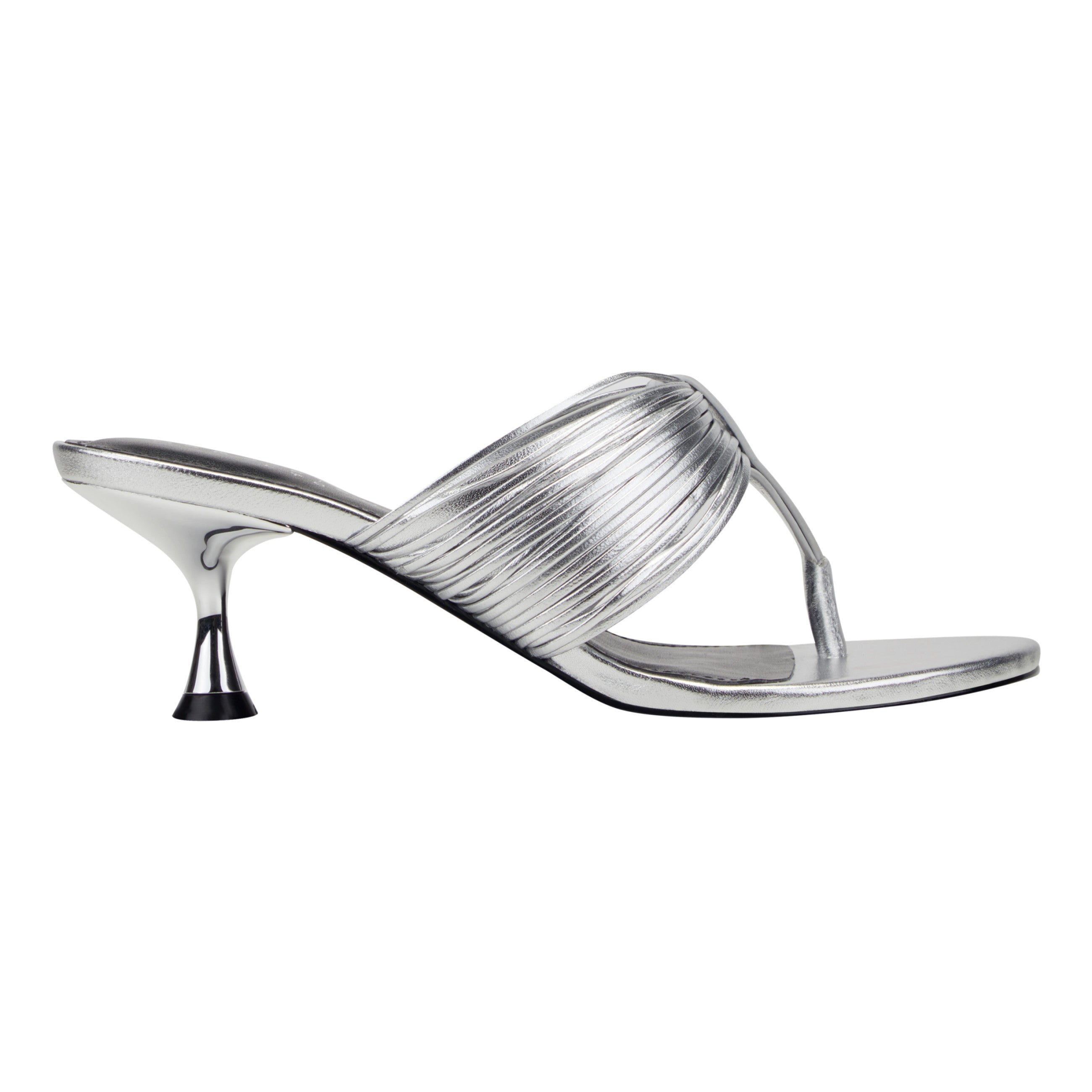 Pamilla Leather Heeled Thong Sandal