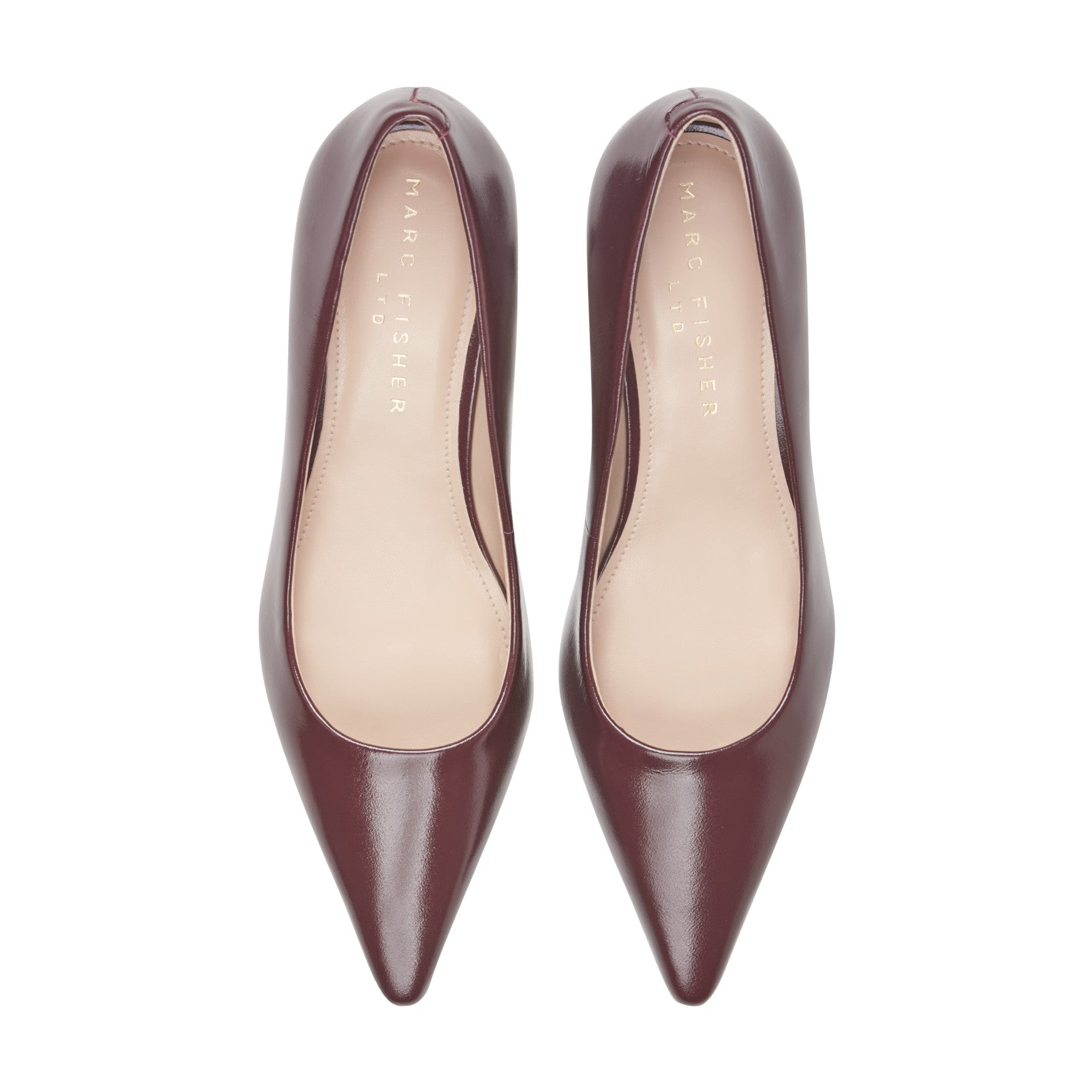 Calynna Leather Kitten Heel Pump