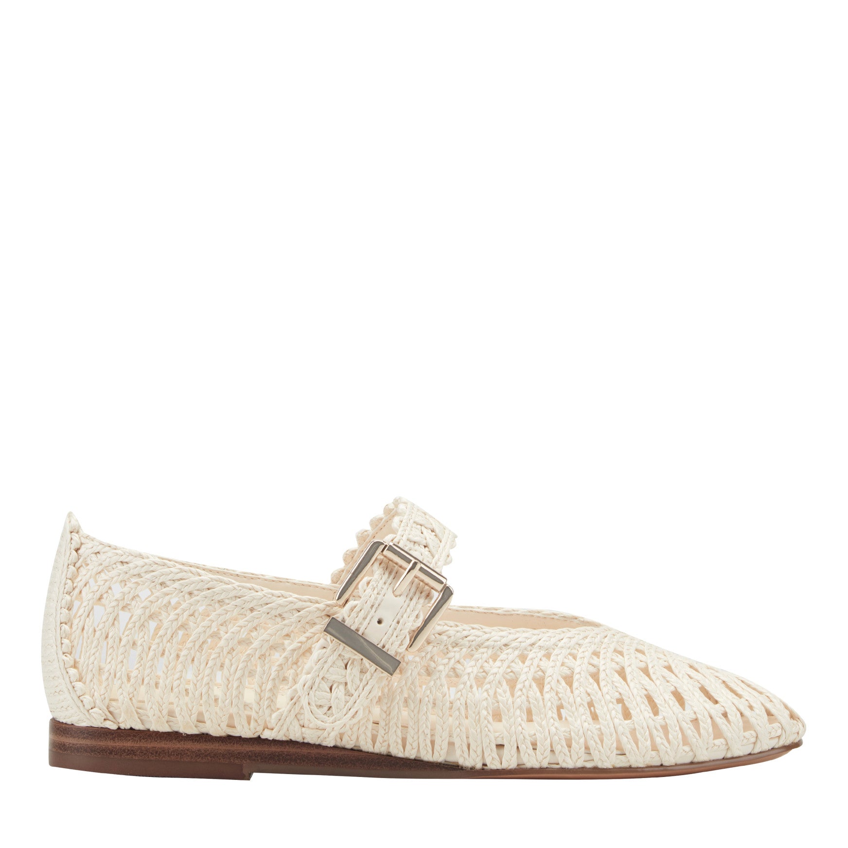Emillia Woven Mary Jane Ballet Flat