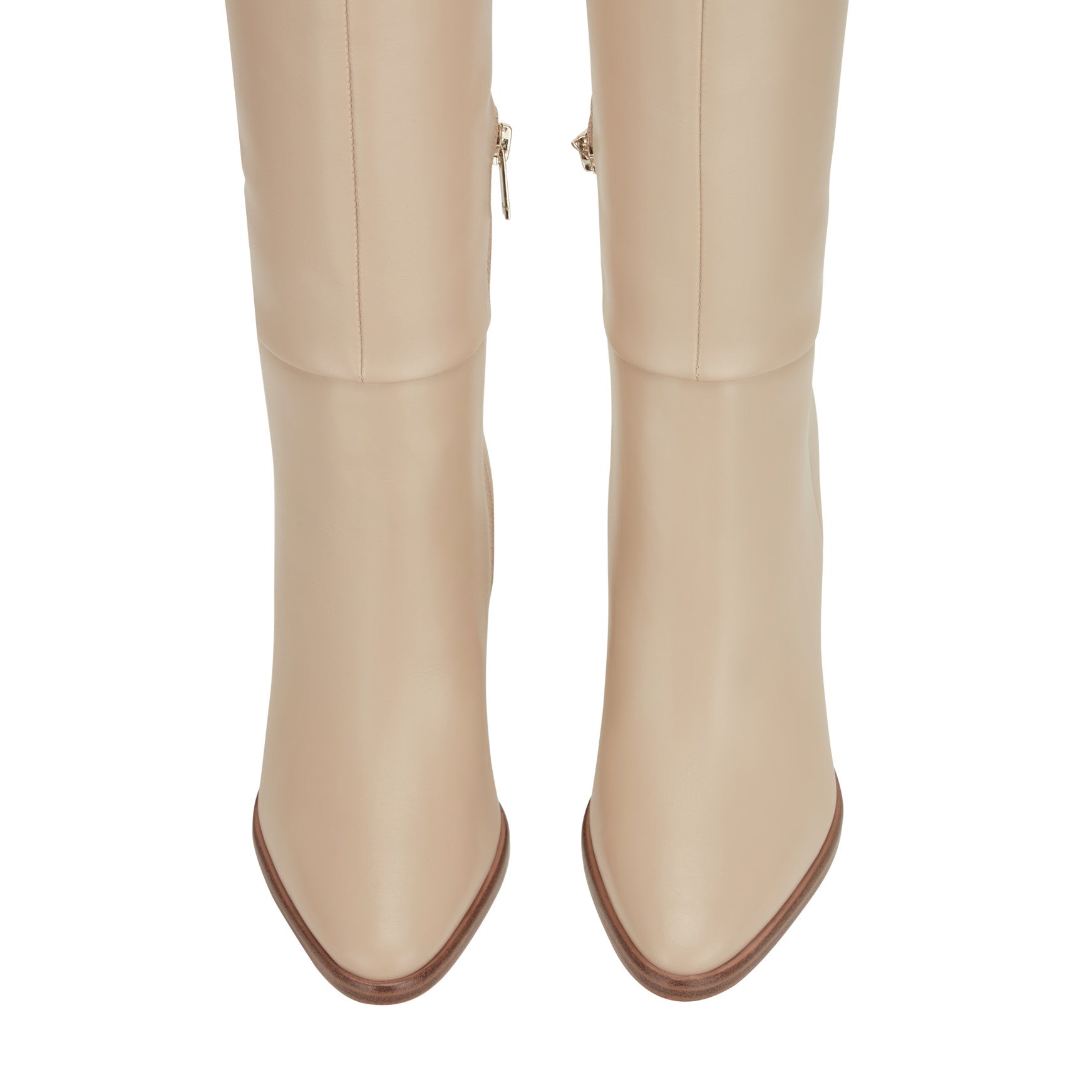 Women's Lannie Dress Leather Boot - Light Natural Leather | Marc Fisher Footwear Women's Lannie Dress Leather Boot - Light Natural Leather | Marc Fisher Footwear