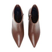 Francy Kitten Heel Leather Bootie