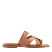 Genella Flat Leather Sandal
