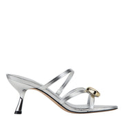 Natesa Leather Embellished Sandal