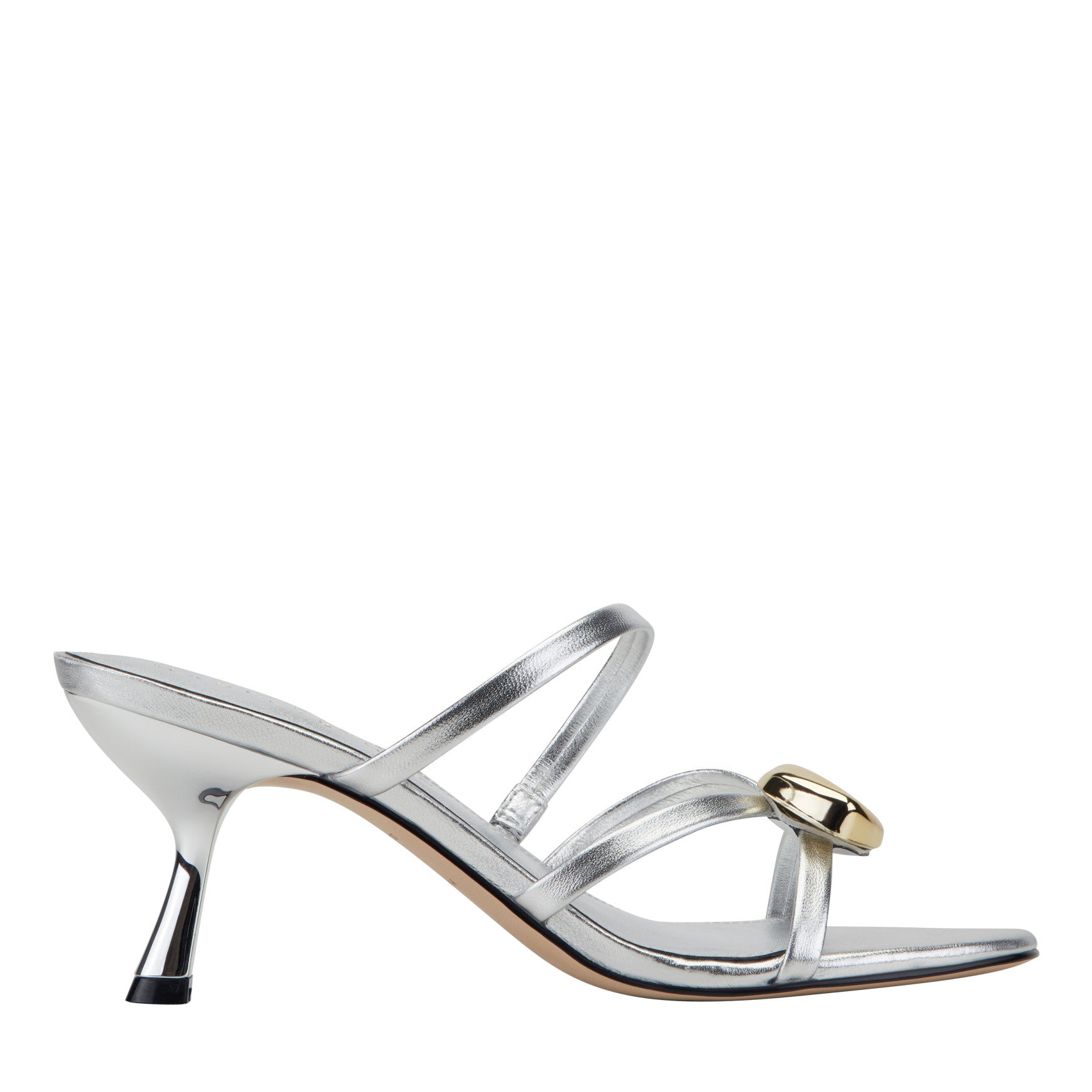 Natesa Leather Embellished Sandal