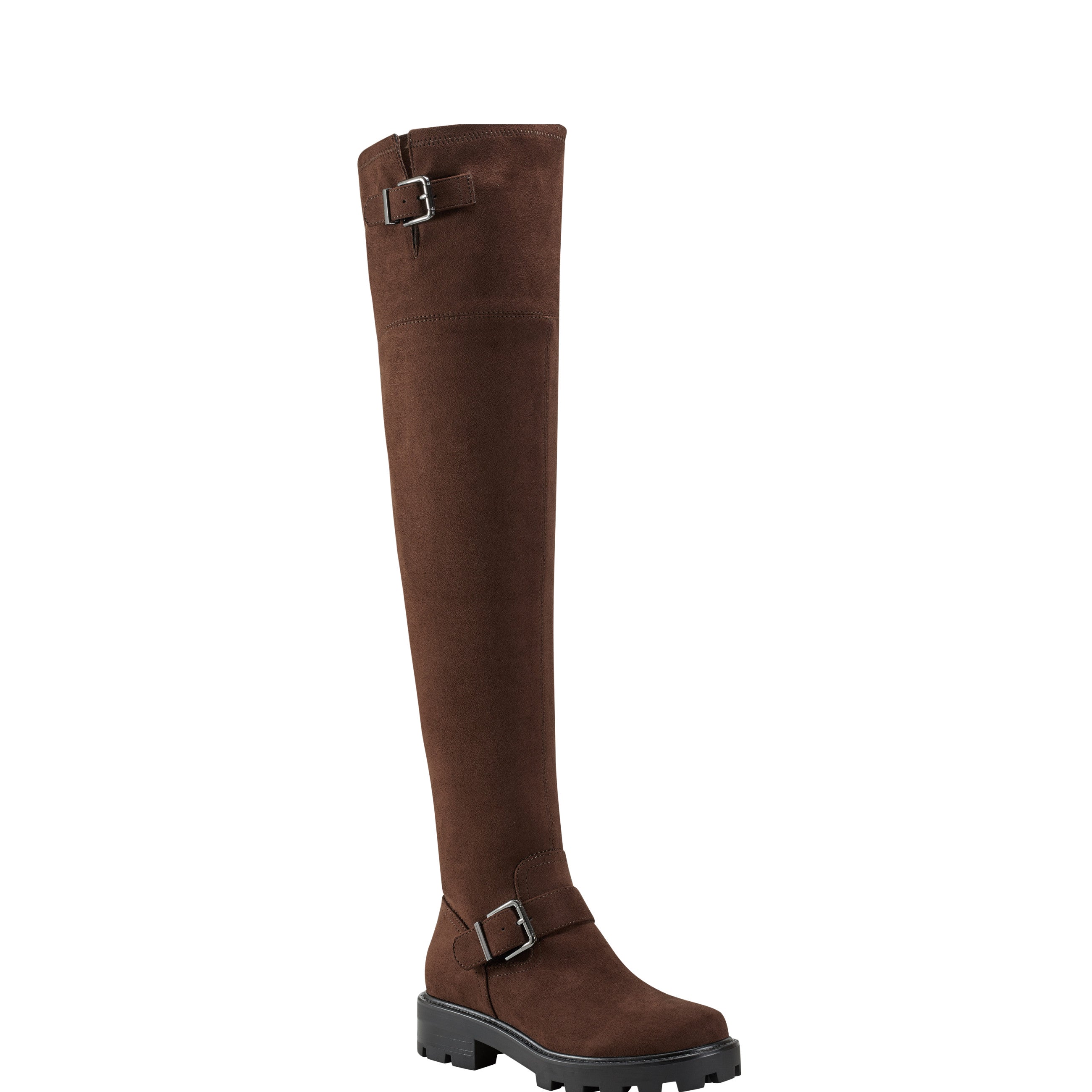 Benner leather over 2025 the knee boot