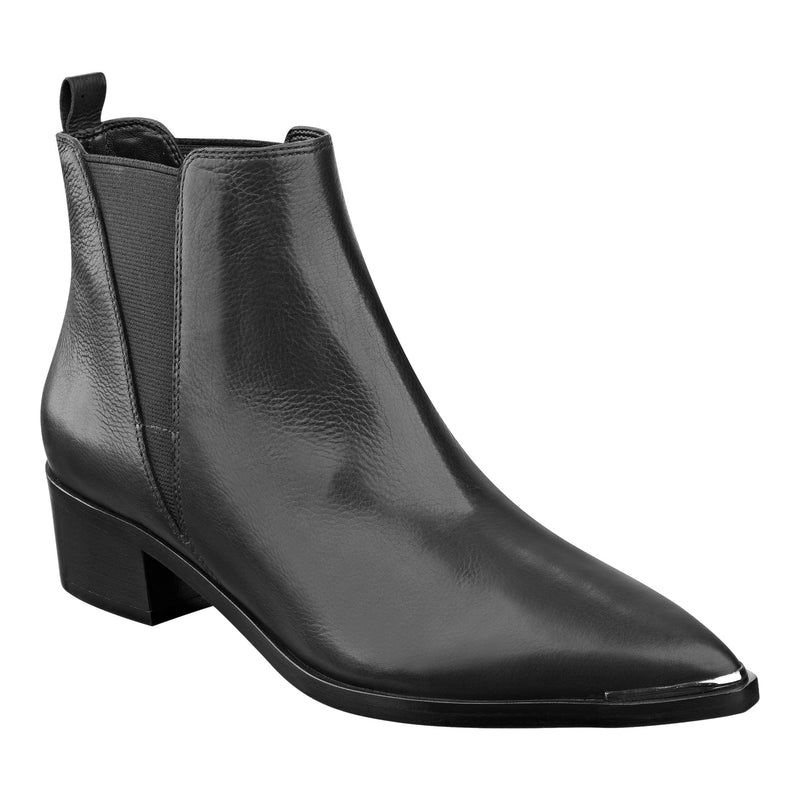 Yale Pointy Toe Chelsea Leather Bootie