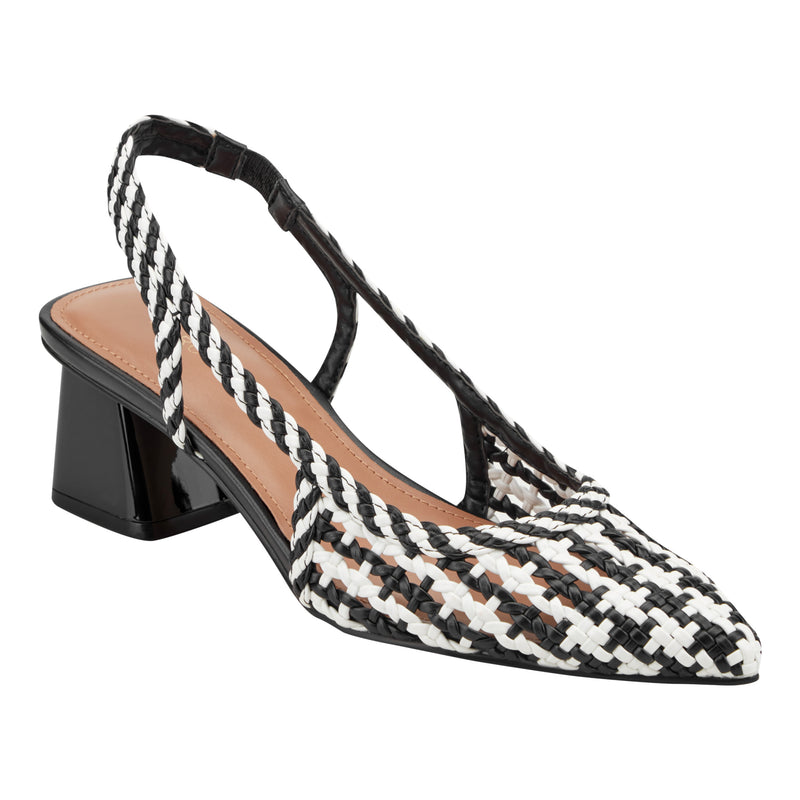 Latiya Woven Slingback Pump