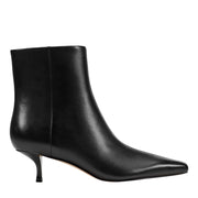 Kiona Kitten Heel Leather Ankle Bootie