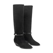 Ainsley Detailed Leather Boot