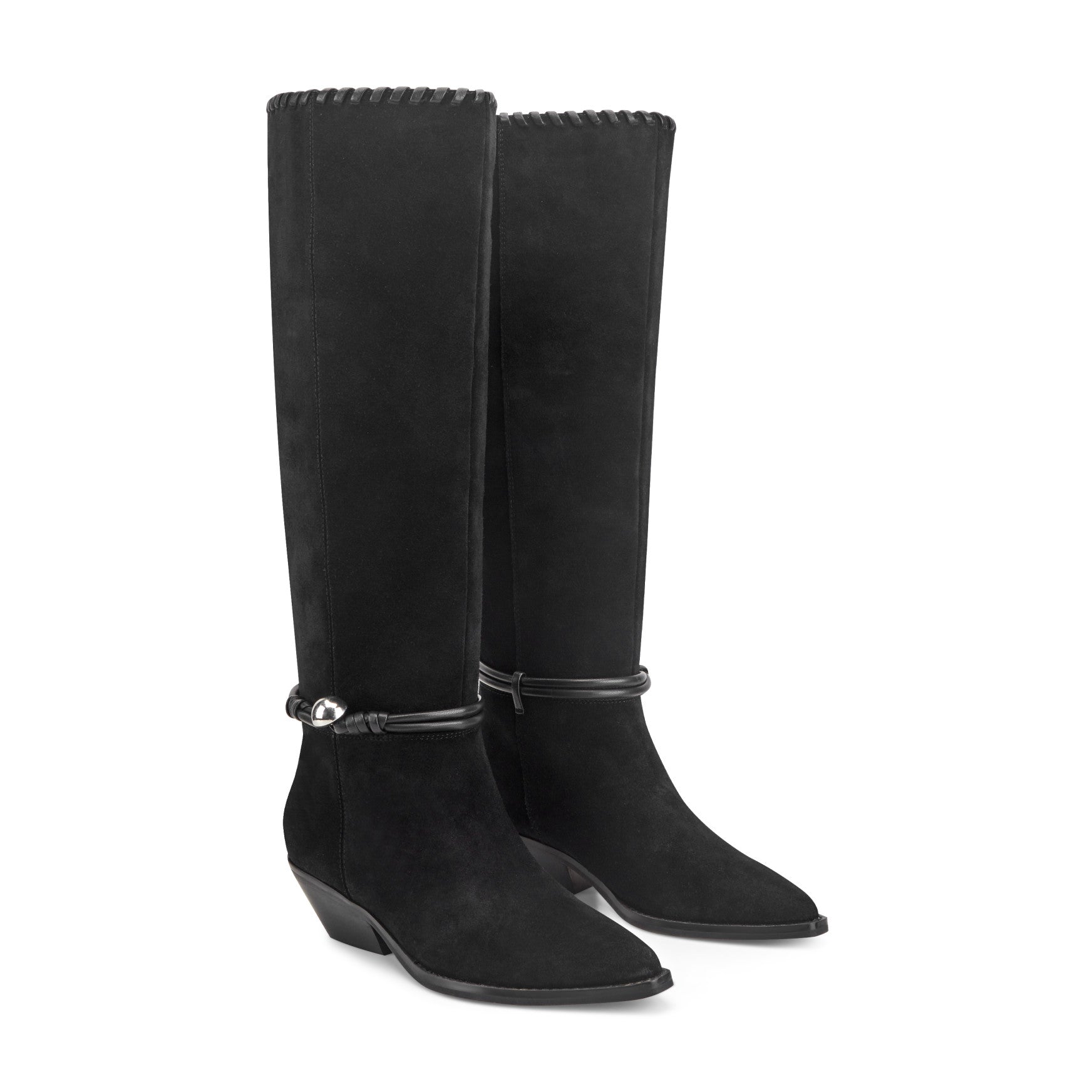 Ainsley Detailed Leather Boot
