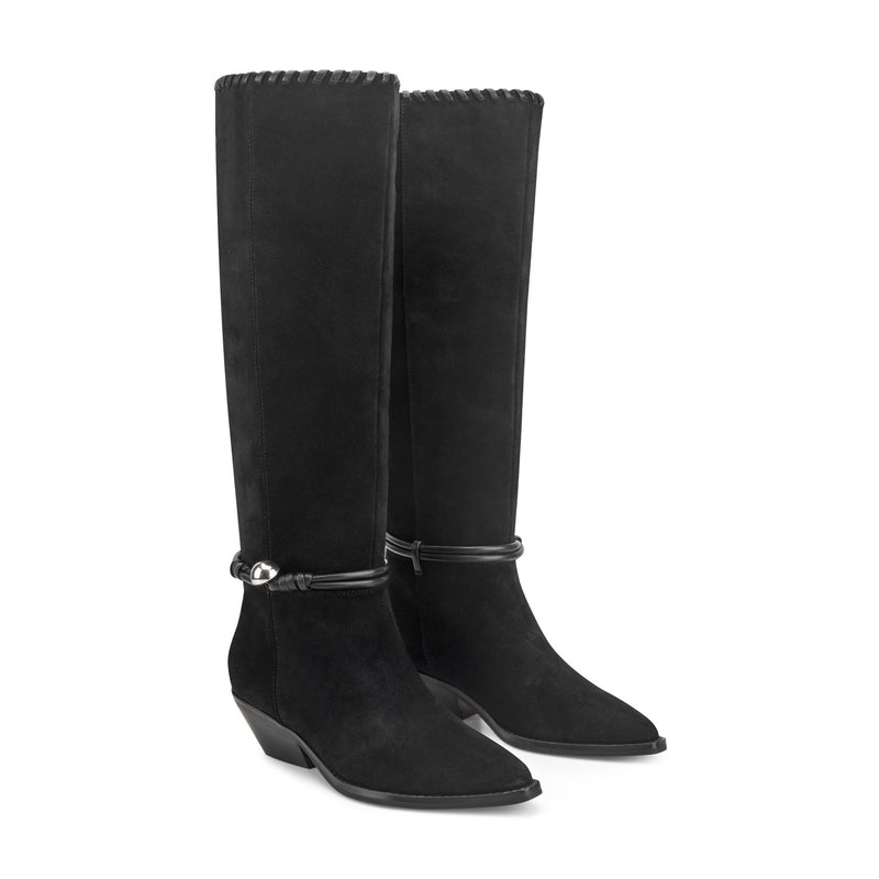 Ainsley Detailed Leather Boot