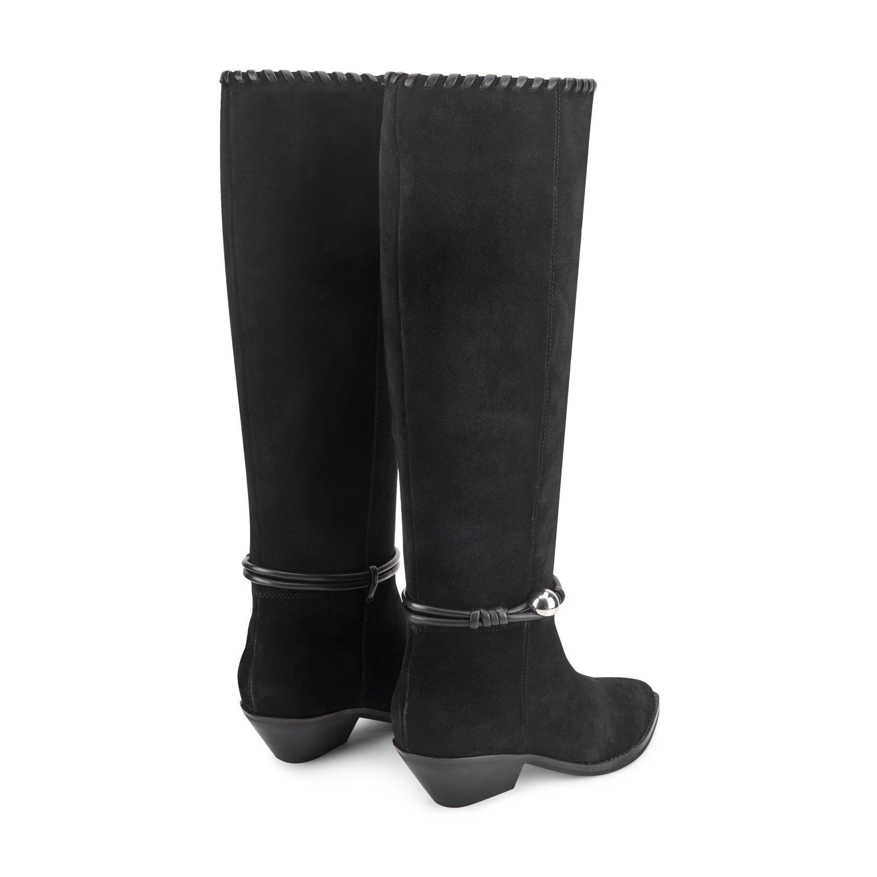 Ainsley Detailed Leather Boot