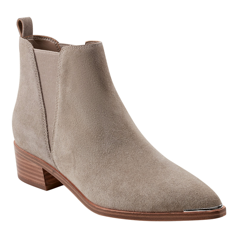 Yale Pointy Toe Chelsea Leather Bootie