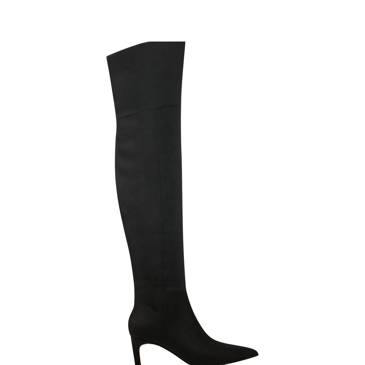 Qulie Pointy Toe Over The Knee Dress Boot