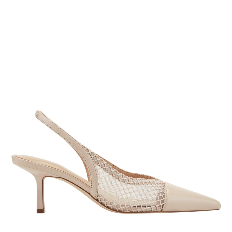 Gipsi Mesh Slingback Kitten Heel Pump