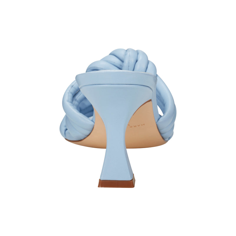 Dru Knotted Leather Slide Sandal