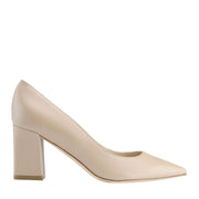 Zala Block Heel Pointy Toe Pump
