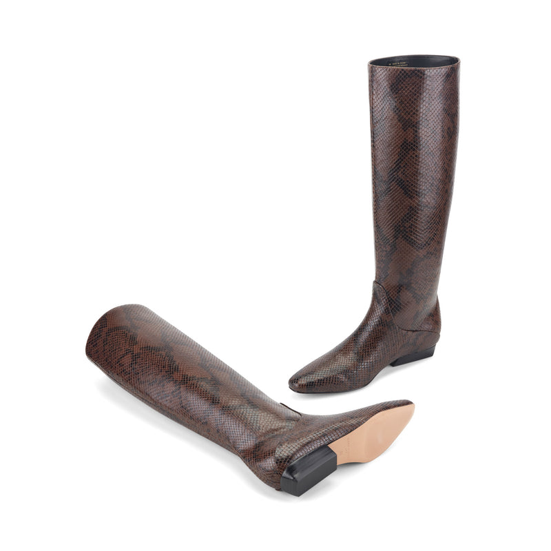 Dalli Leather Flat Boot