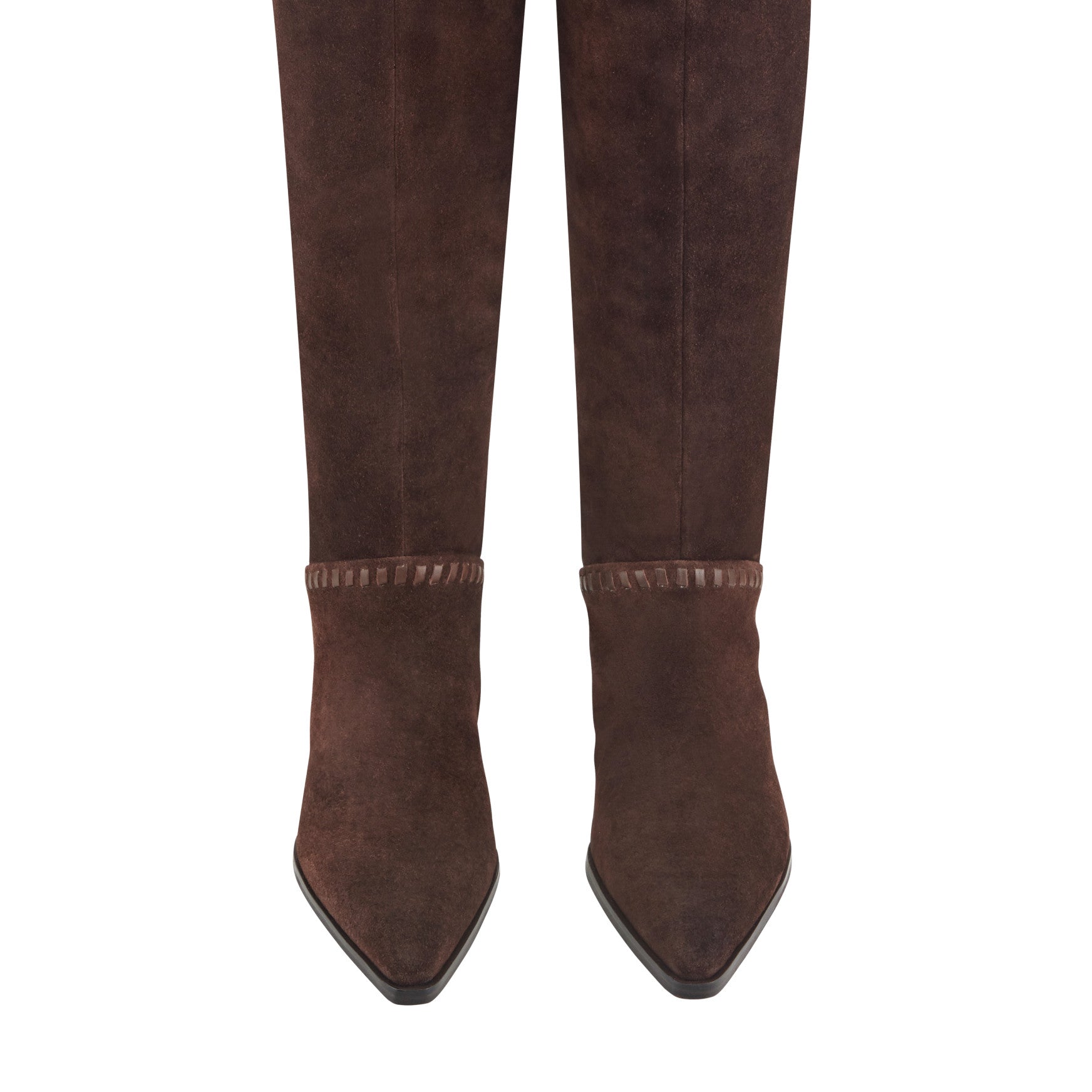 Tayla Block Heel Leather Boot