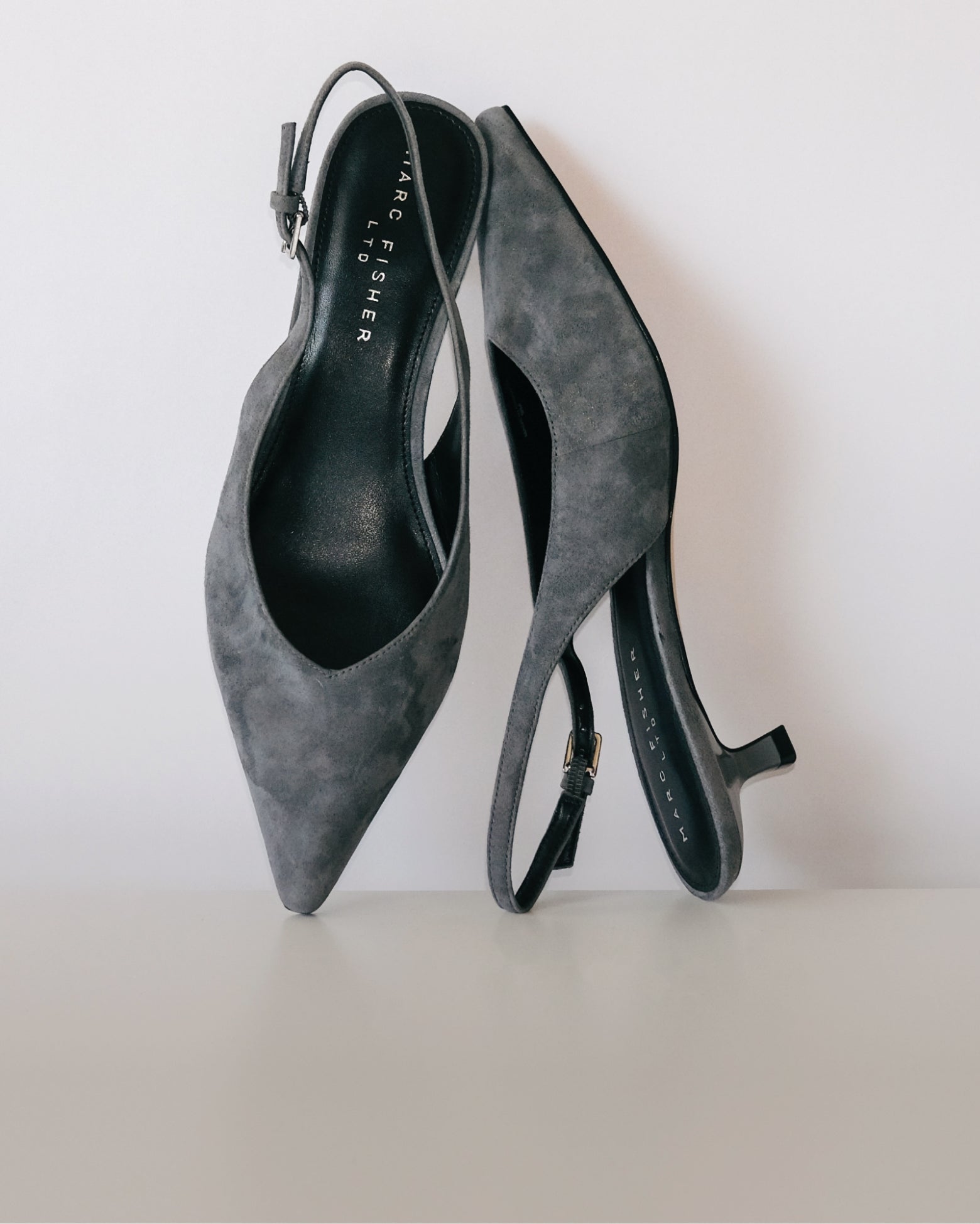 Editorial banner featuring kitten heels