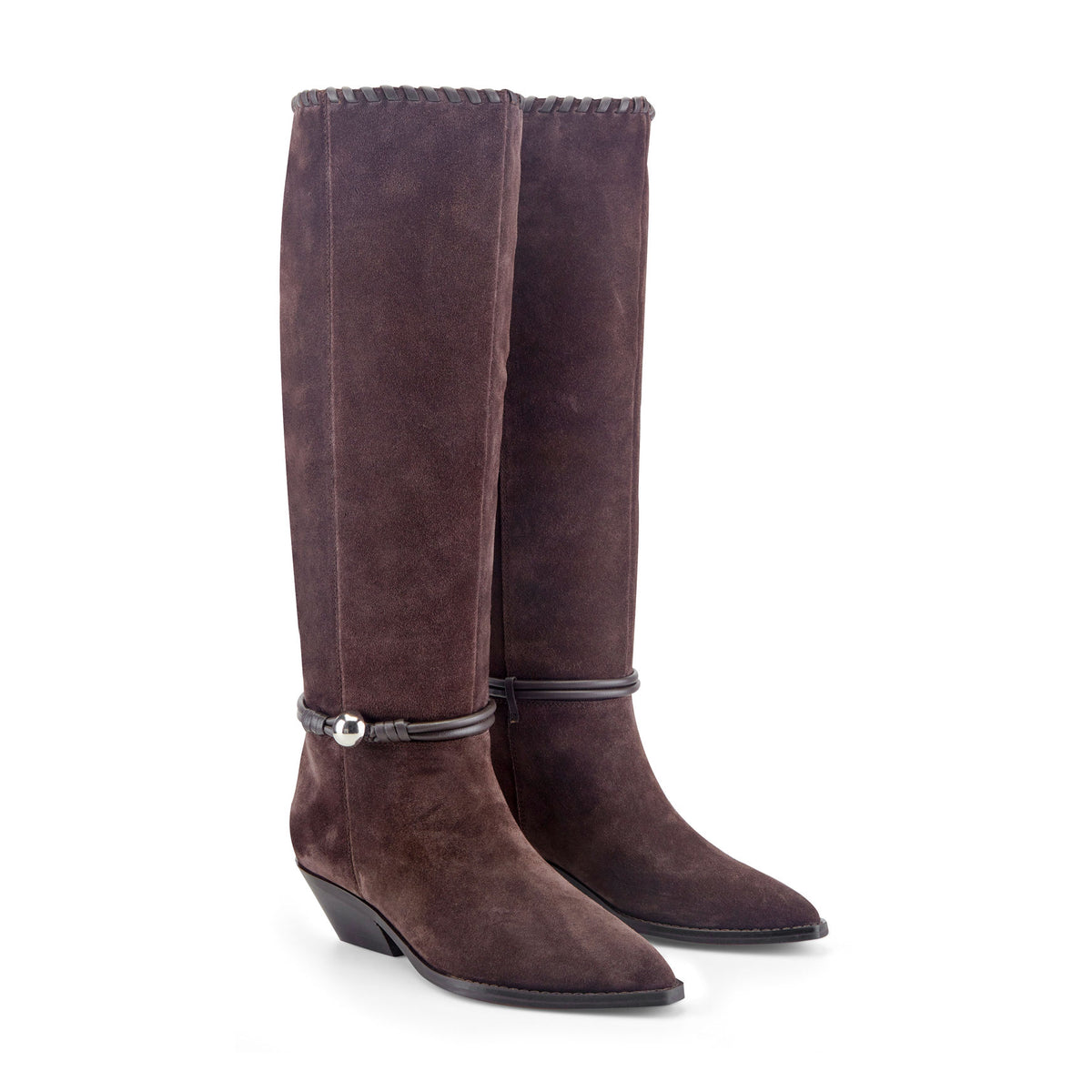 Ainsley Detailed Leather Boot