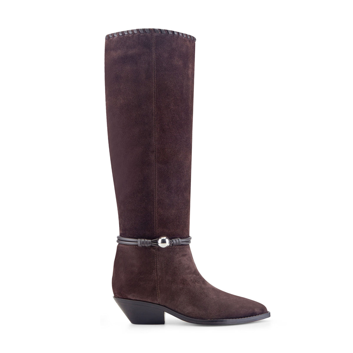 Ainsley Detailed Leather Boot