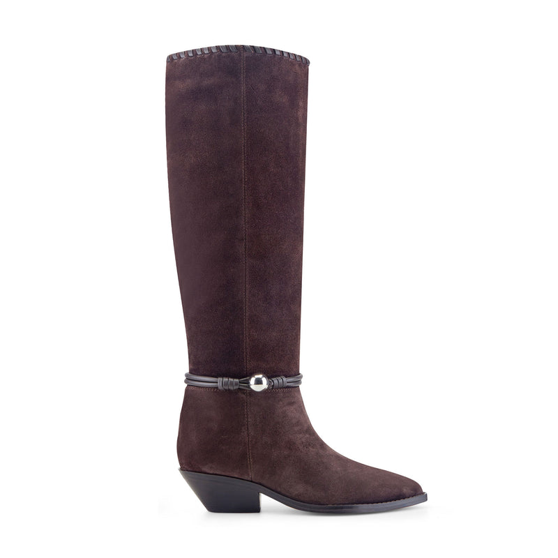 Ainsley Detailed Leather Boot