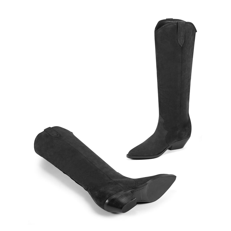 Ander Leather Western Boot