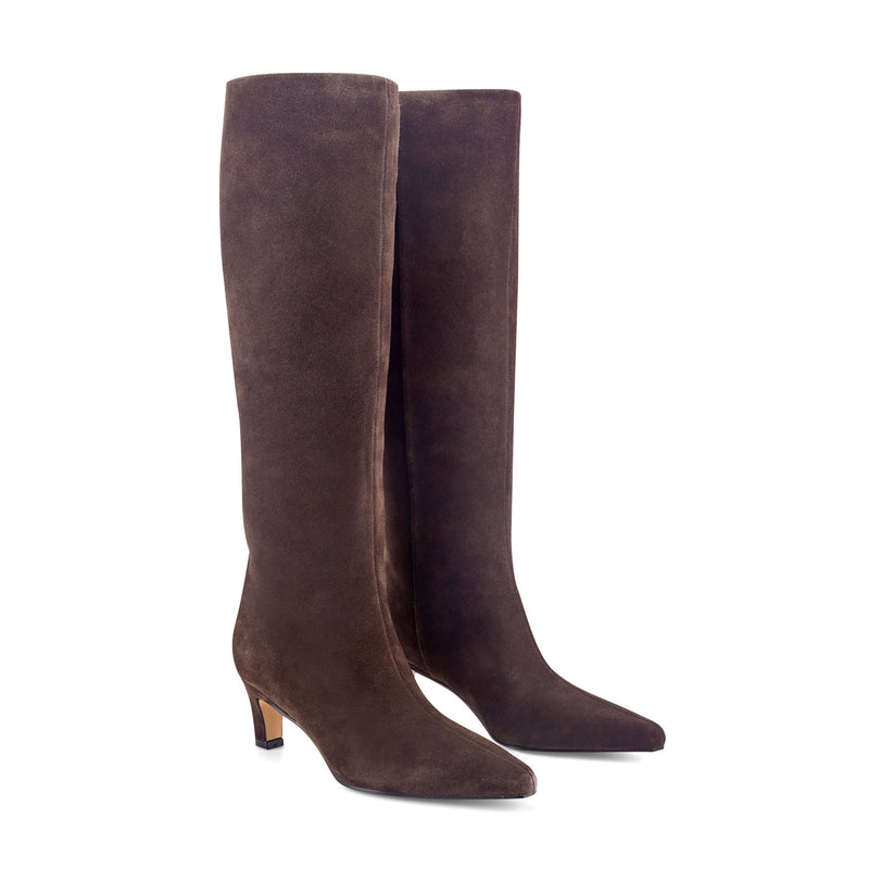 Erynn Leather Knee High Boot