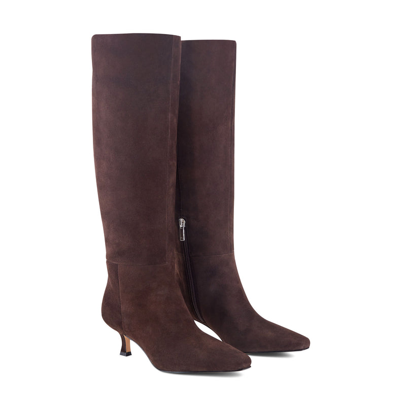 Kaisley Leather Knee High Boot