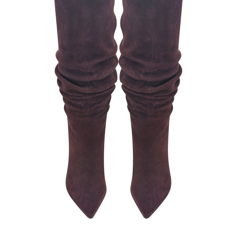 Vinter Leather Slouch Boot