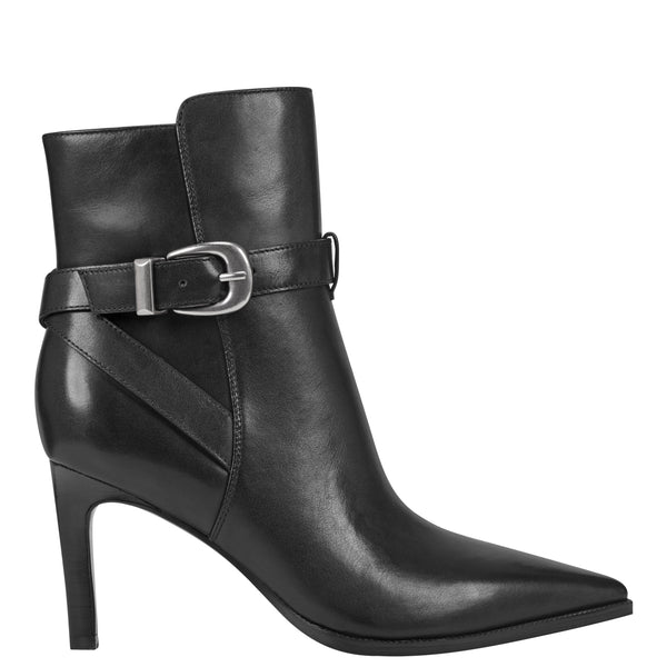 Rafia Stiletto Pointy Toe Dress Bootie