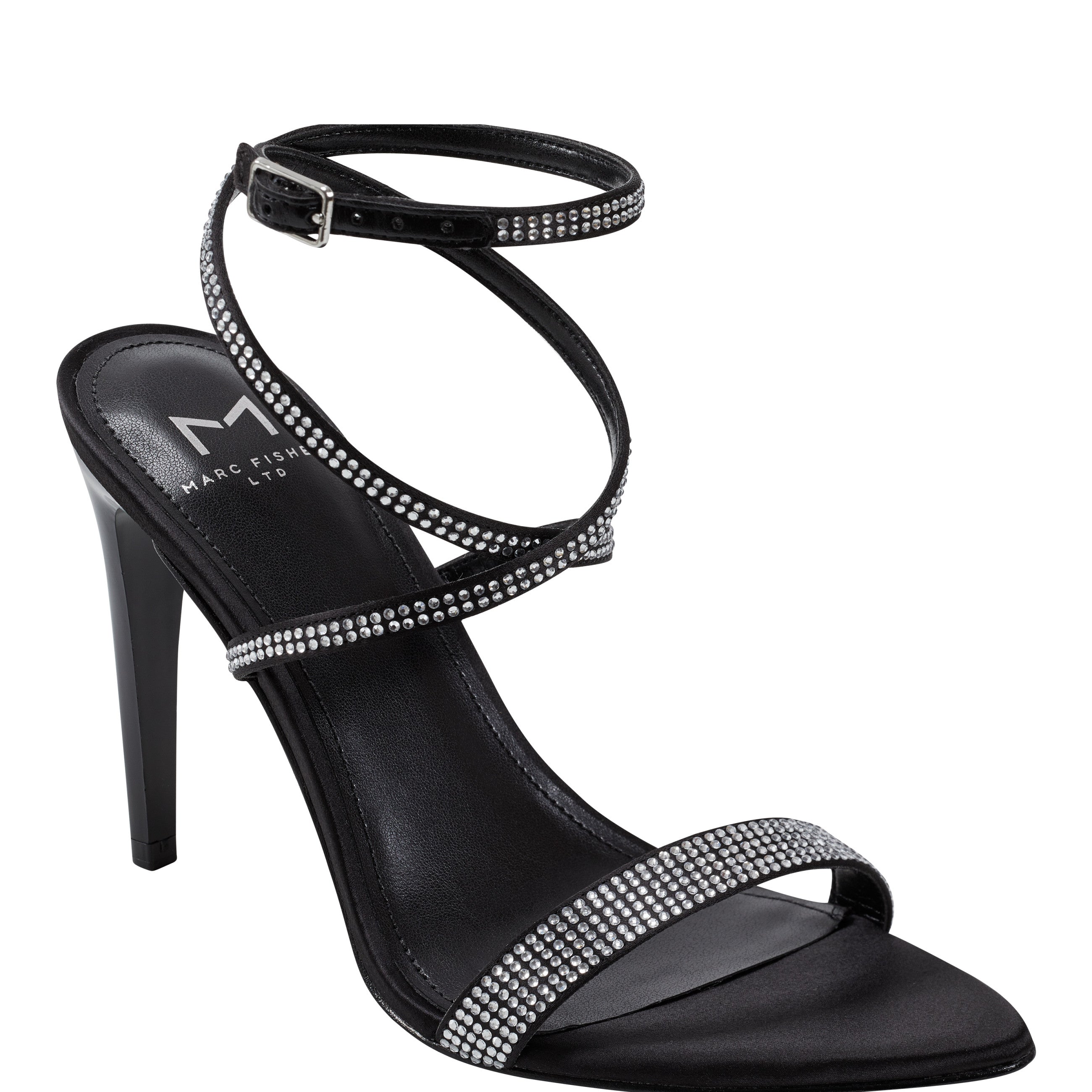 Buy online Black Ankle Strap Sandals from heels for Women by Meshva for  ₹599 at 54% off | 2024 Limeroad.com
