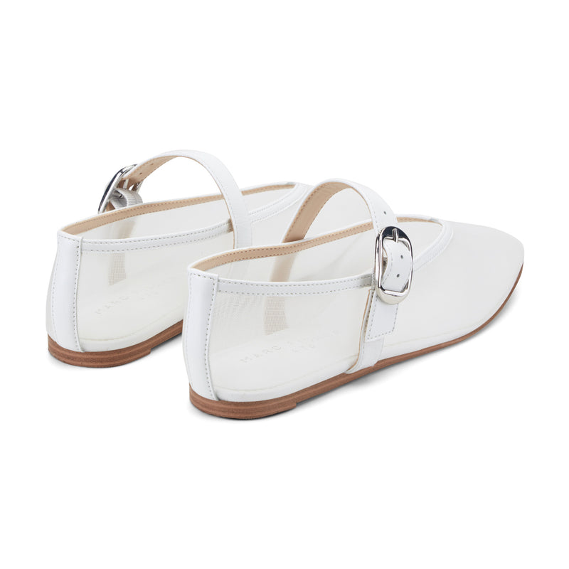 Godina Mesh Mary Jane Ballet Flat