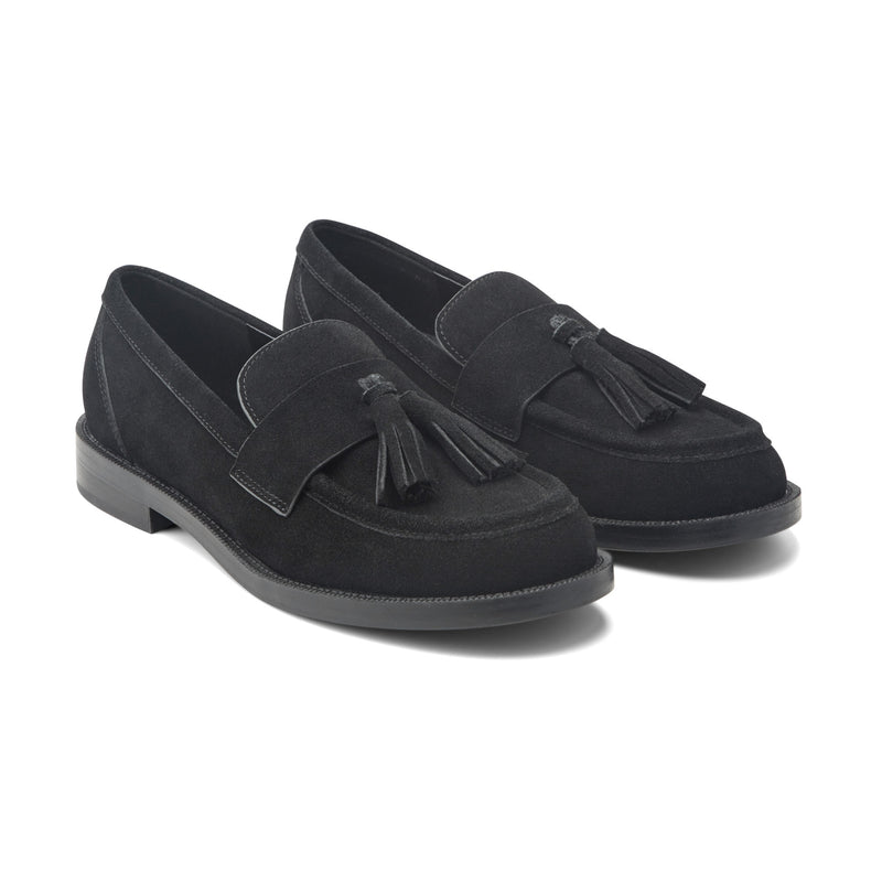 Tifani Leather Tassle Loafer