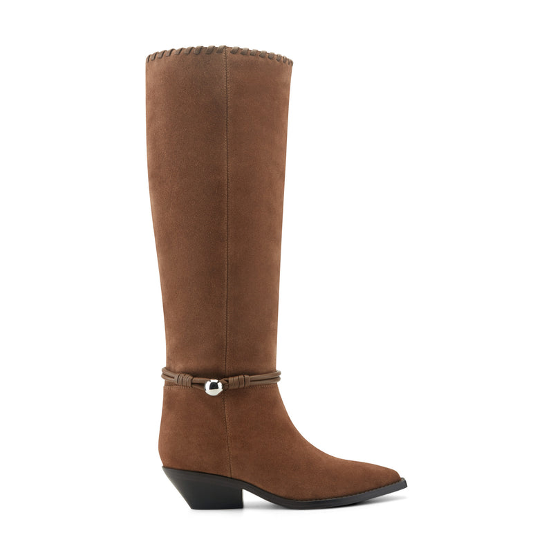 Ainsley Detailed Leather Boot