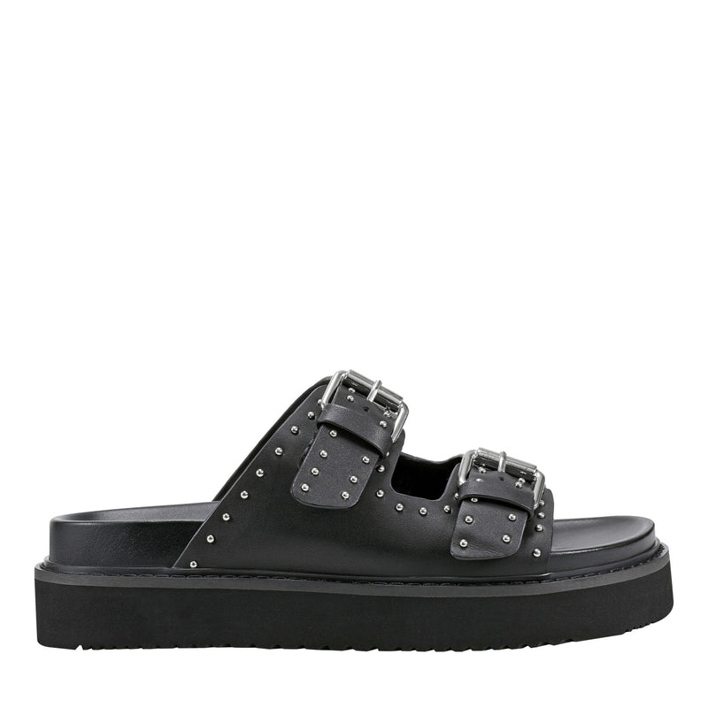 Agusta Studded Slide Sandal